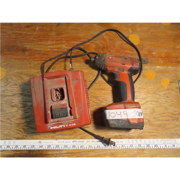 Hilti impact-charger -works good