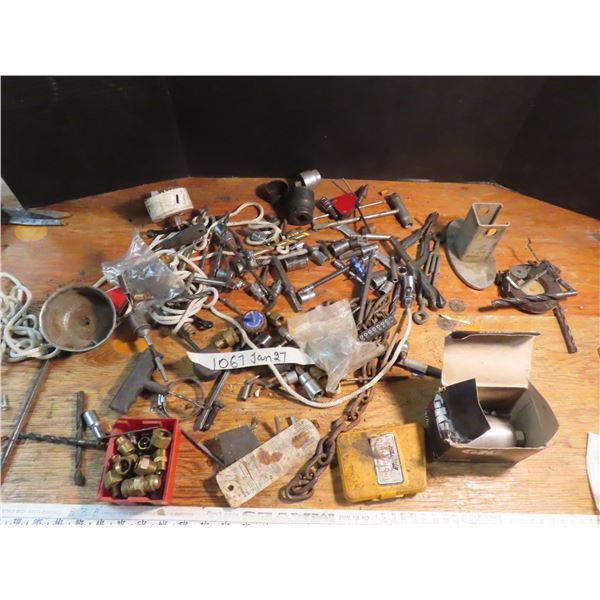 Huge lot of assorted tools-hardware