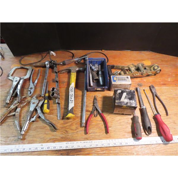 Large lot of tools