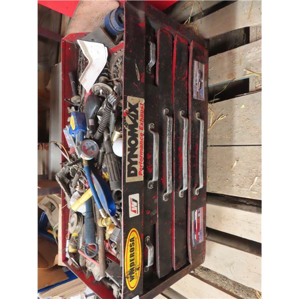 Tool box and assortment of tools