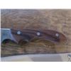Image 3 : Cora 440 steel knife in leather sheath - Japan