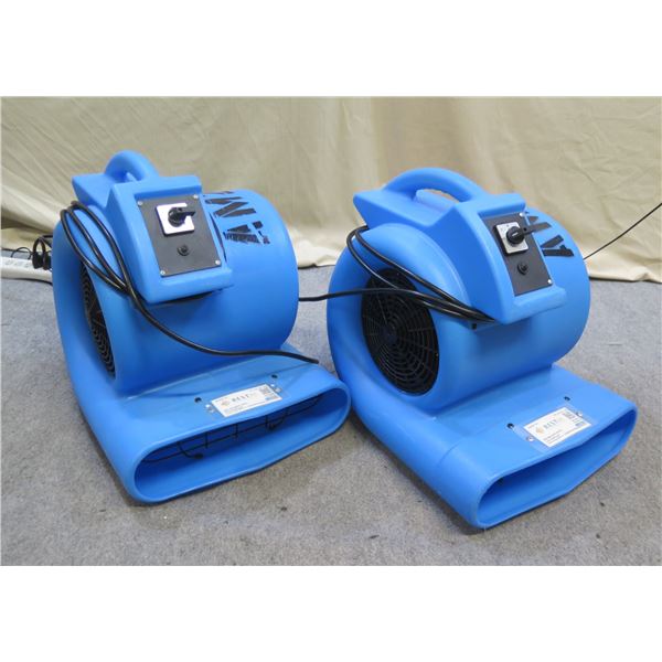 Qty 2 One Dry Air Movers Model AP110009