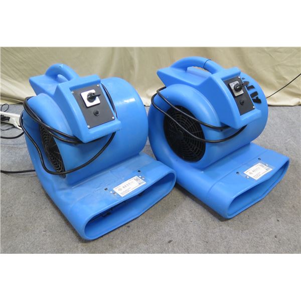 Qty 2 One Dry Air Movers Model AP110009