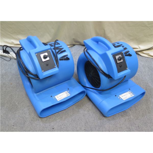 Qty 2 One Dry Air Movers Model AP110009