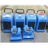 Image 1 : 4 One Dry Dehumidifiers Model AONE-A70L & 2 Air Movers AP110009 (needs repair)