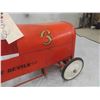 Image 10 : 1960s Dare Devil Pressed Metal Pedal Car 29'' x 14'' x 13'' -Original
