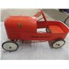 Image 3 : 1960s Dare Devil Pressed Metal Pedal Car 29'' x 14'' x 13'' -Original