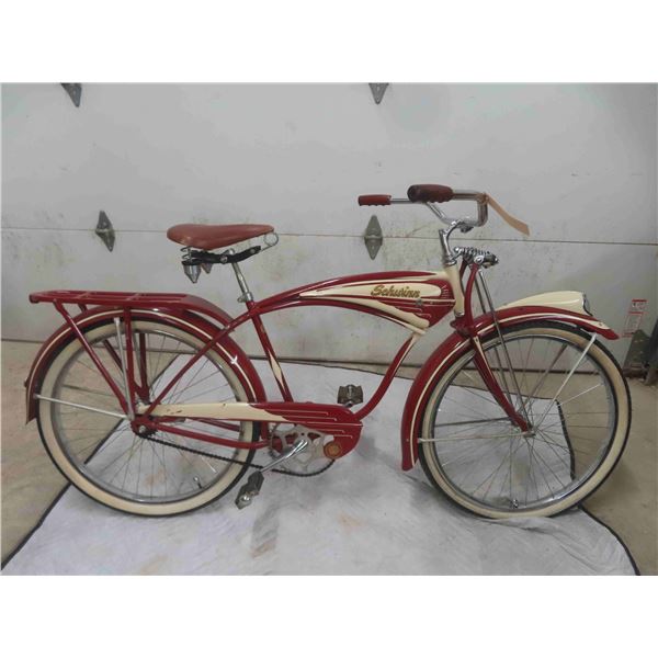 1950s Vintage Schwinn Mens Pedal Bike 26'' - Had Professional Restoration 