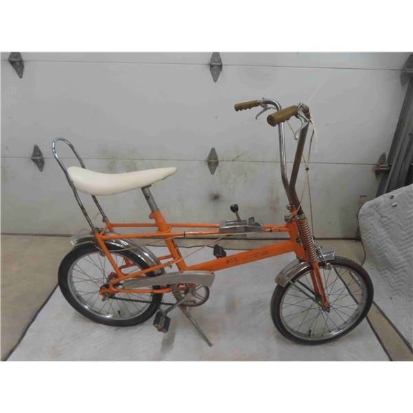1970s Royal Sport Variable Speed Pedal Bike with Console Shift, Banana Seat, 