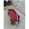 Image 2 : 1970s Radio Flyer 9A Metal Wagon 12'' x 28'' x 13'' Plus Handle