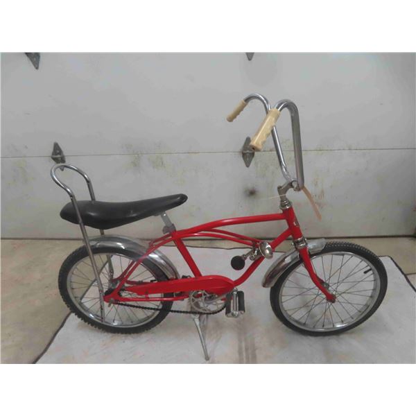 1970s CCM Pedal Bike with Banana Seat and 19'' Rear Tire - Believed To Be