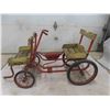 Image 12 : 1940s Gym Dandy Surrey Jr Double Seat Pedal Car -No Drive Chain