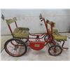 Image 1 : 1940s Gym Dandy Surrey Jr Double Seat Pedal Car -No Drive Chain
