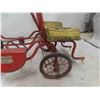 Image 5 : 1940s Gym Dandy Surrey Jr Double Seat Pedal Car -No Drive Chain