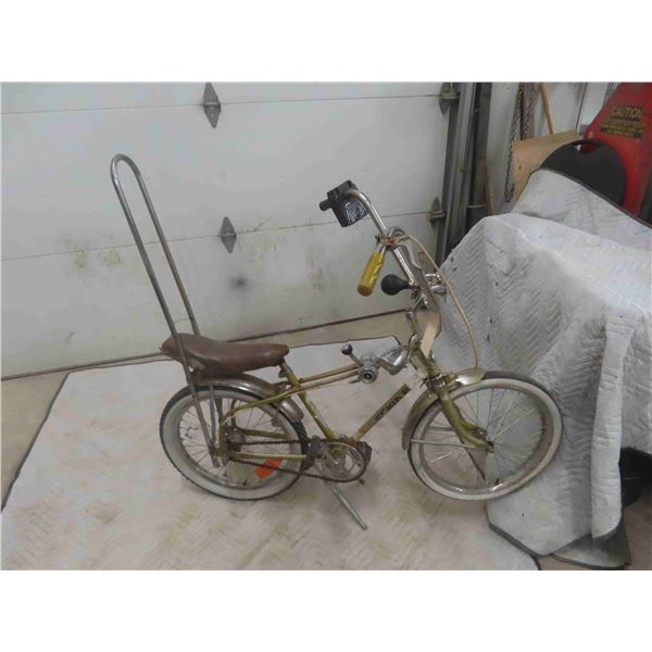 1970s Sekine 3 Speed Pedal Bike 20'' with Console Shift and Banana Seat 