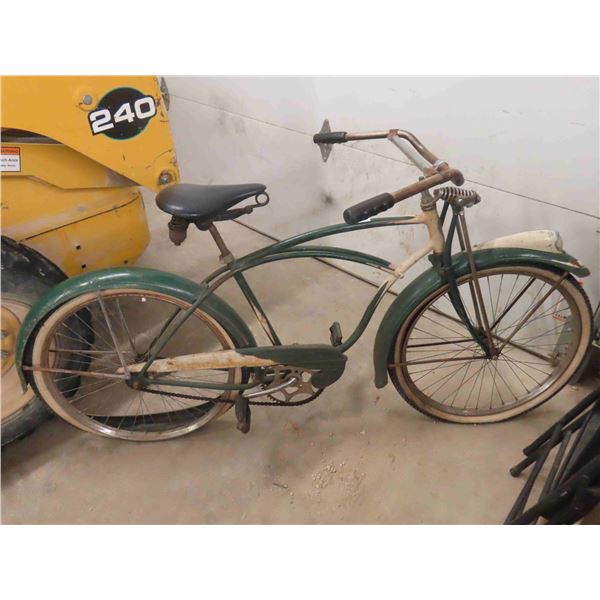 Vintage Pedal Bike from 60 or 70's? with 27" Tires, BF Goodrich Marking on Tag + Schwinn on Handle 