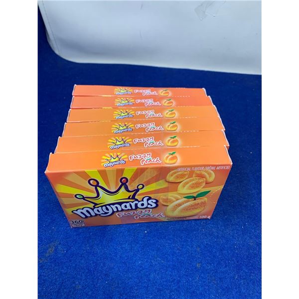 Maynards Fuzzy Peach Candy (6 x 100g)