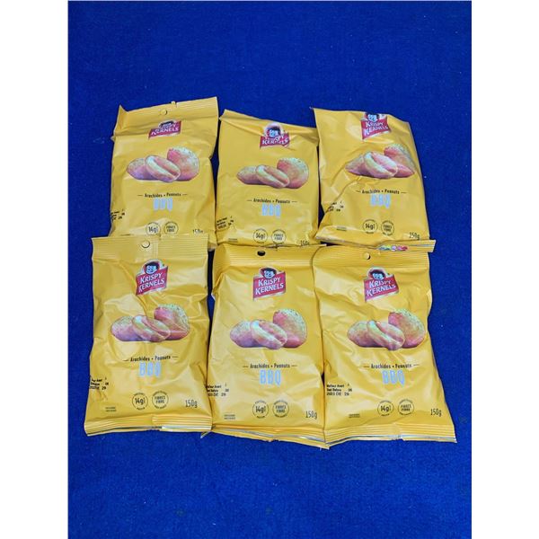 Krispy Kernels BBQ Peanuts (6 x 150g)