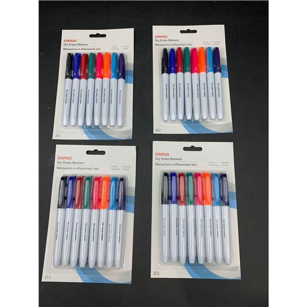 Staples Dry Erase Markers (4 x 8)