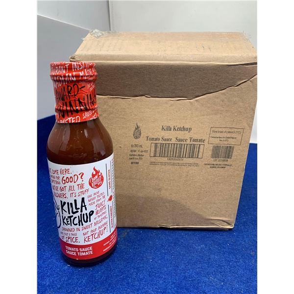 Killa Ketchup Tomato Sauce (6 x 350ml)