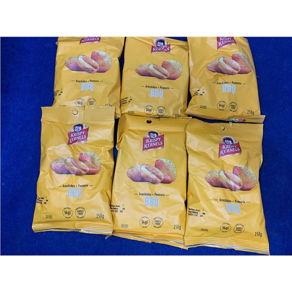Krispy Kernels BBQ Peanuts (6 x 150g)