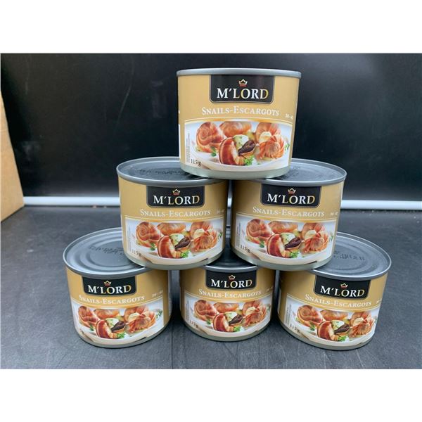 M'Lord Snails Escargots (6 x 115g)