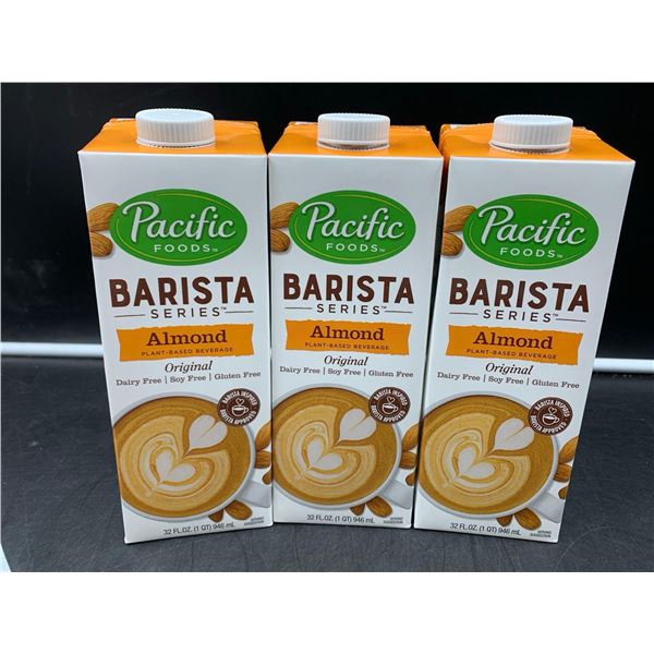 Pacific Foods Barista Almond Original Beverage (3 x 946ml)