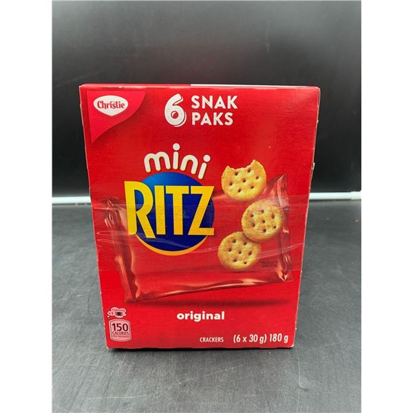 Mini Ritz Original Crackers Snak Paks (6 x 30g)