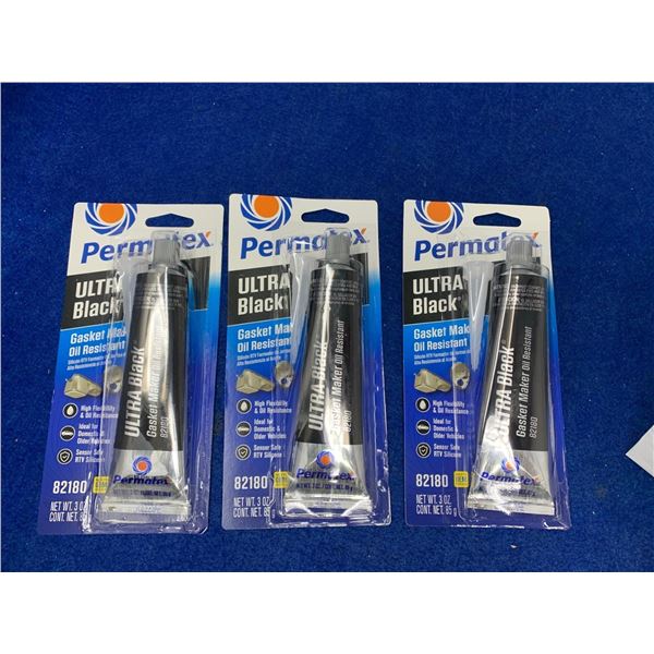 Permatex Ultra Black Gasket Maker Oil Resistant (3ct)