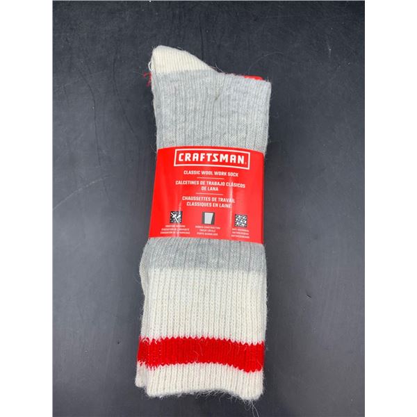 Craftsman Classic Wool Socks (size 10-13)