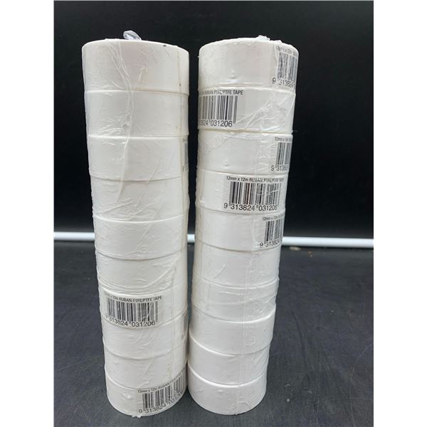 12mm x 12m Ruban PTFE Tape (20ct)