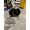 Image 3 : Black with Tan Stripes, Upholstered Banquet Chair - Single