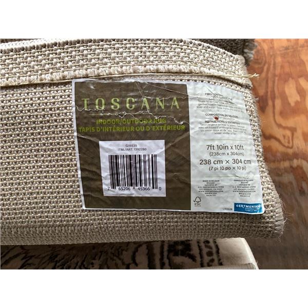 Toscana indoor/outdoor rug 7' 10" x 10'