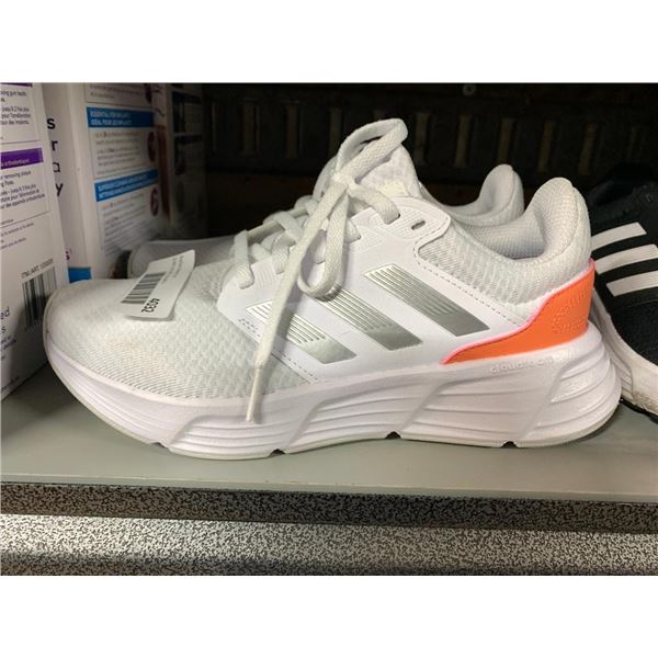 Ladies white adidas running shoes size 7