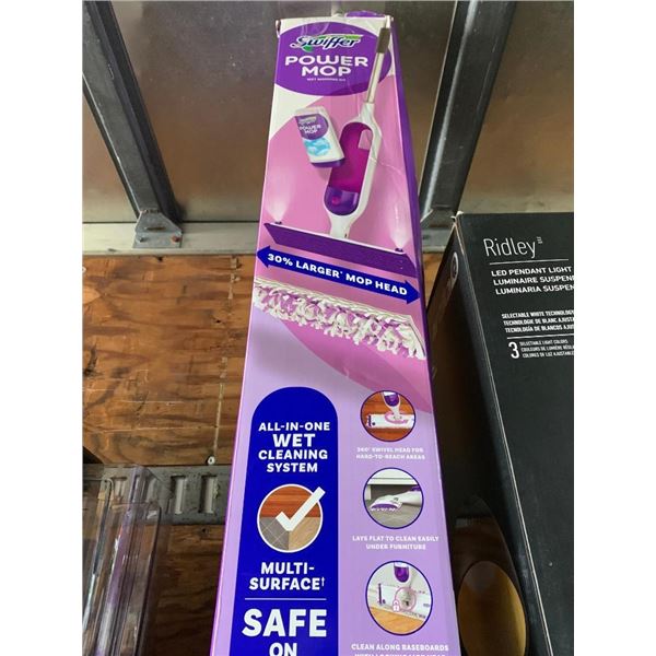 Swiffer power mop wet mopping kit