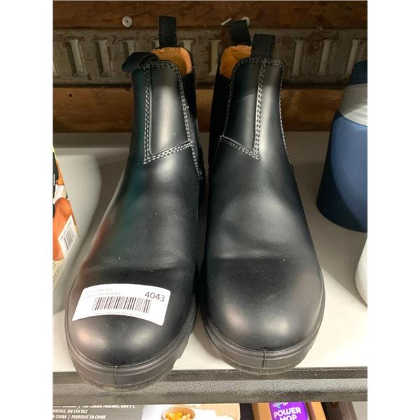 Prospector mens black leather boots size 11