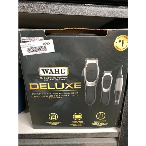WAHL Deluxe haircutting and trimming kit