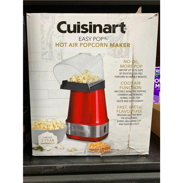 Cuisinart easy pop Hot air popcorn maker