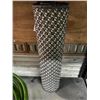 Image 1 : Checkered Pattern brown Tones Hall Runner Carpet