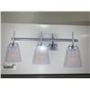 Image 3 : Covina 3 Piece Vanity Light - W 24in x H 9 1/2in x D 61/2in