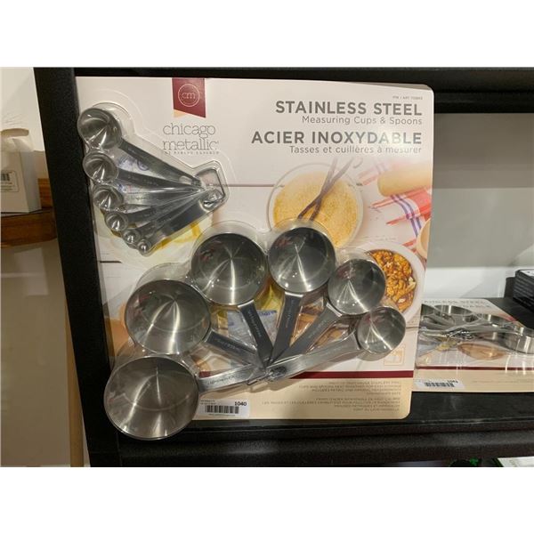 Chicago Metalic Stainless Steel Measuring Cups