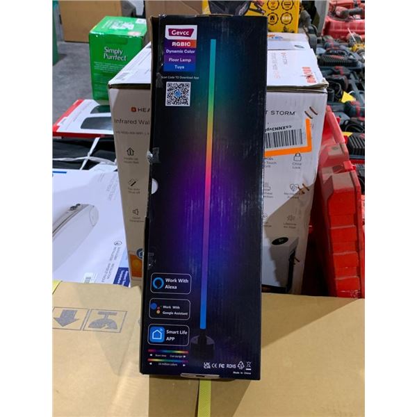 Gevcc RGBIC Dynamic Colour Floor Lamp