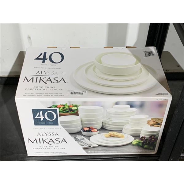 Alyssa mikasa 40 piece dish set