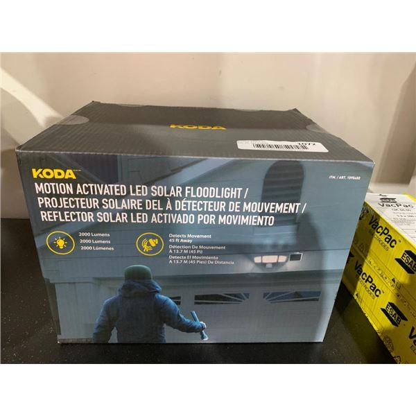Koda Motion activated LED Solar floodlight