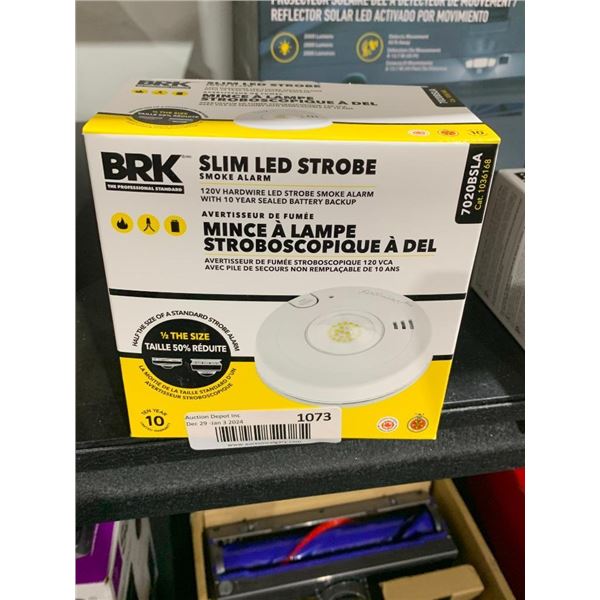 BRK Slim LED Strobe Smoke alarm