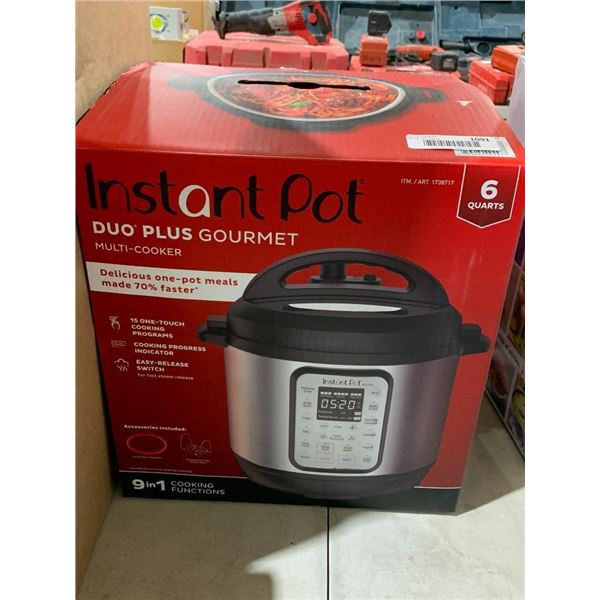 Instant pot duo plus gourmet multi cooker