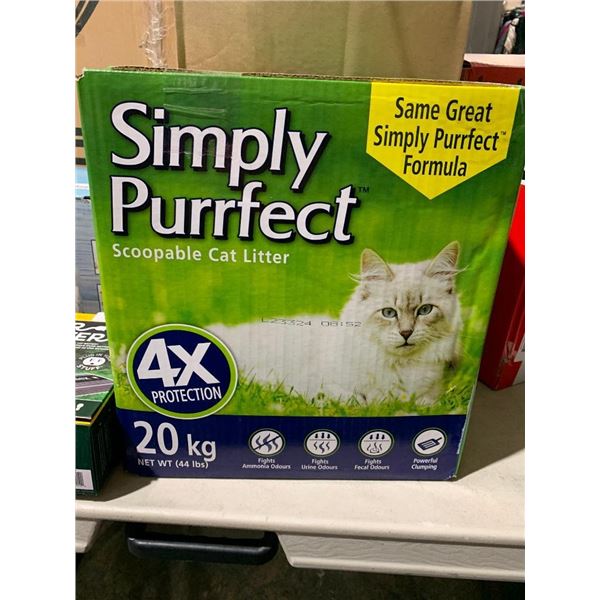 Simply Purrfect Scoopable Cat Litter 44lbs