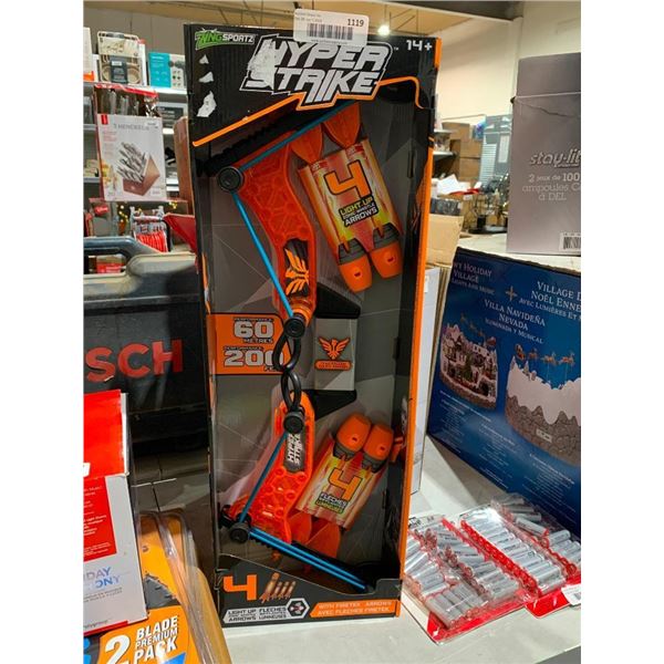 Hyper strike bow and arrow