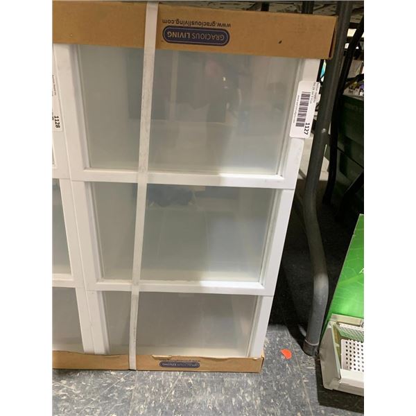 Gracous Living 3 Drawer Plastic Storage Unit