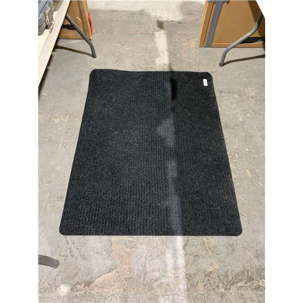 Black Rubberized back Utility Door Mat